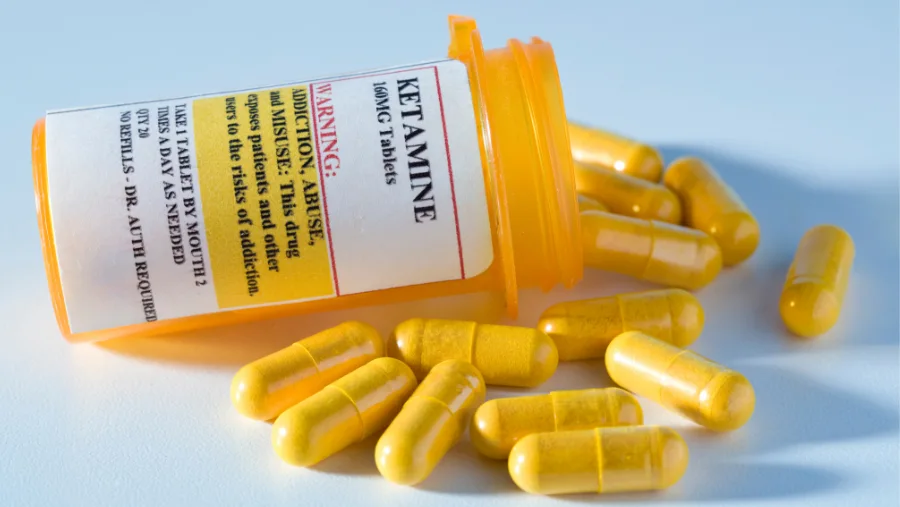 Prescription ketamine shows the concept of withdrawal from special K