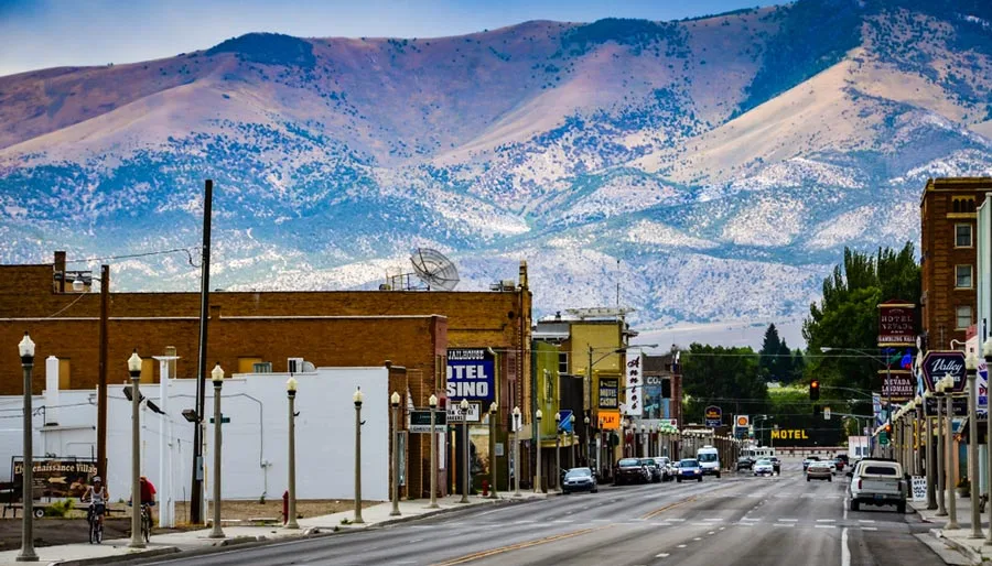 Ely City in Nevada