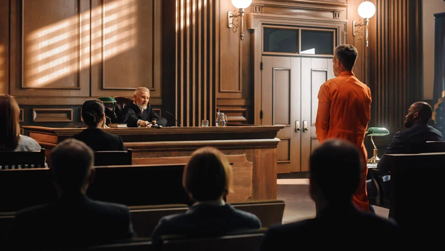A Court Hearing