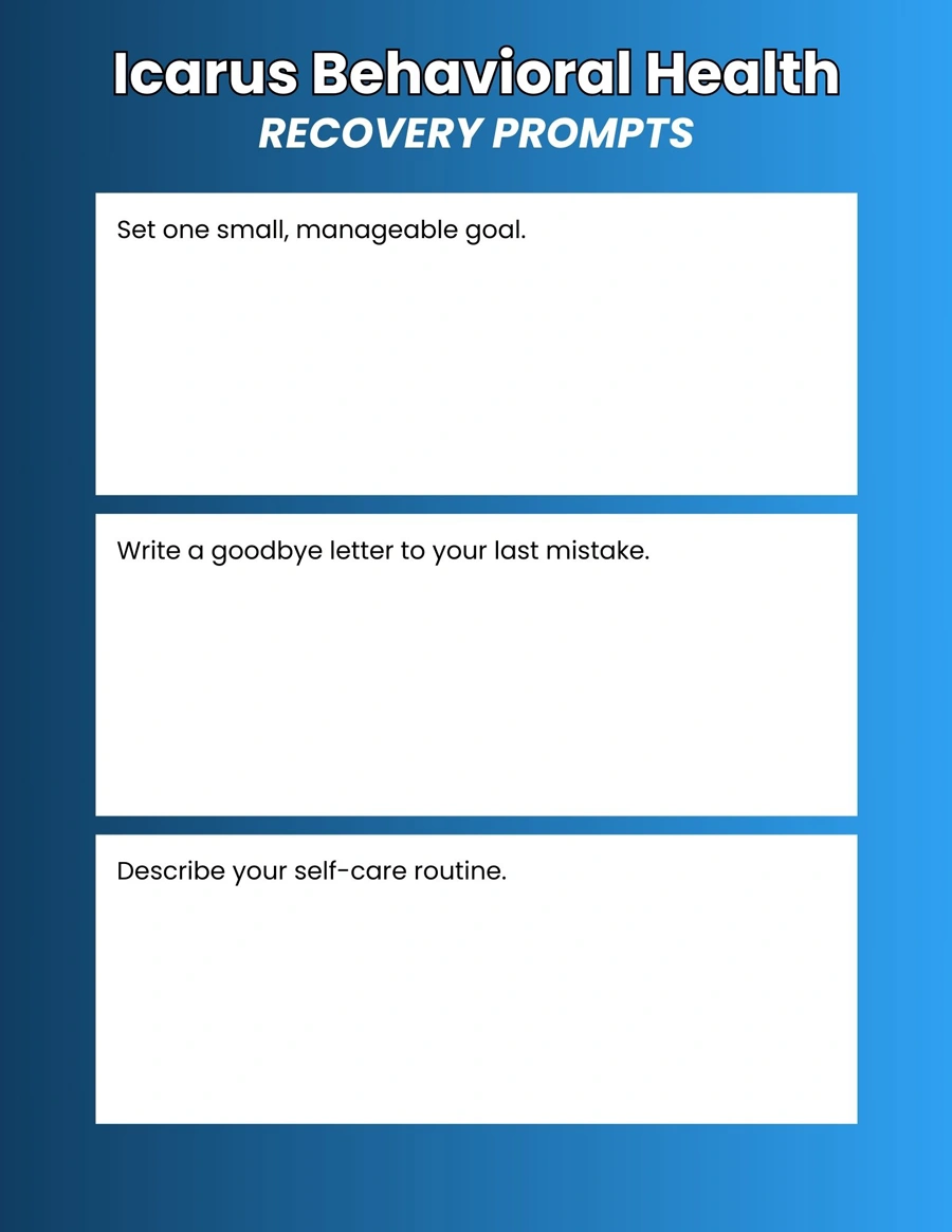 Recovery Journal Prompts