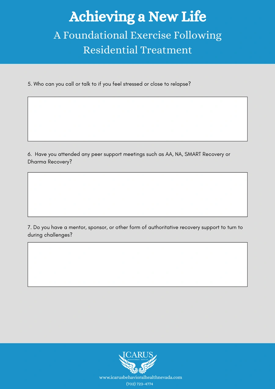 Achieving a New Life - Worksheets for People Out of Inpatient Treatment-2