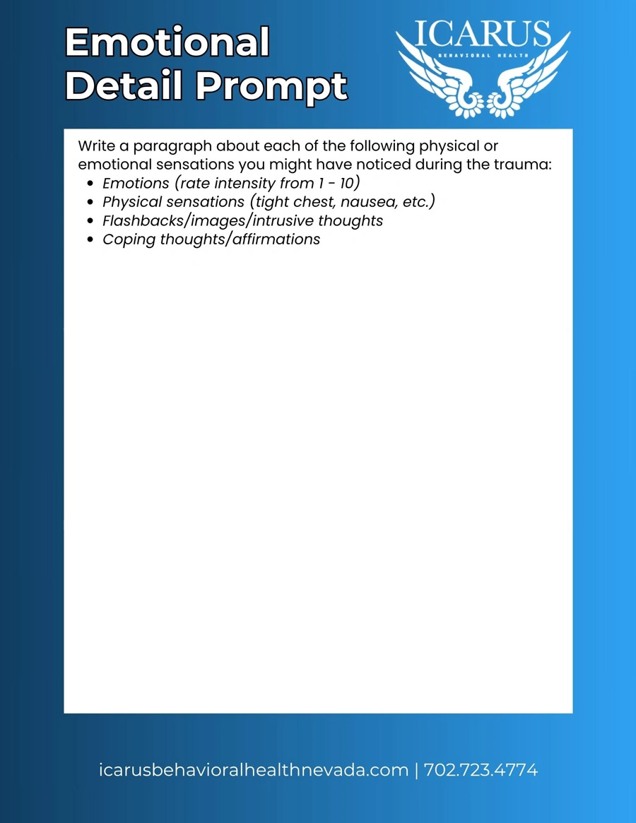 Worksheet 3 Emotional Detail Prompt - Icarus Nevada