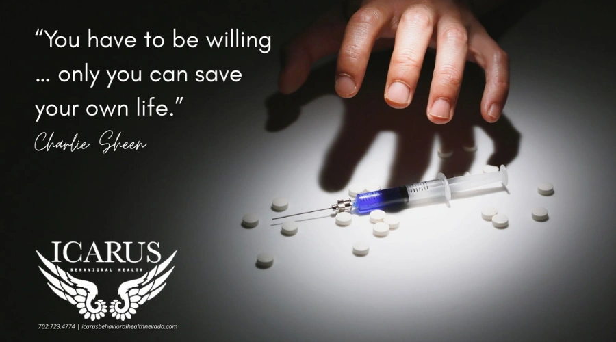 Quotes on Sobriety by Charlie Sheen - Icarus Nevada